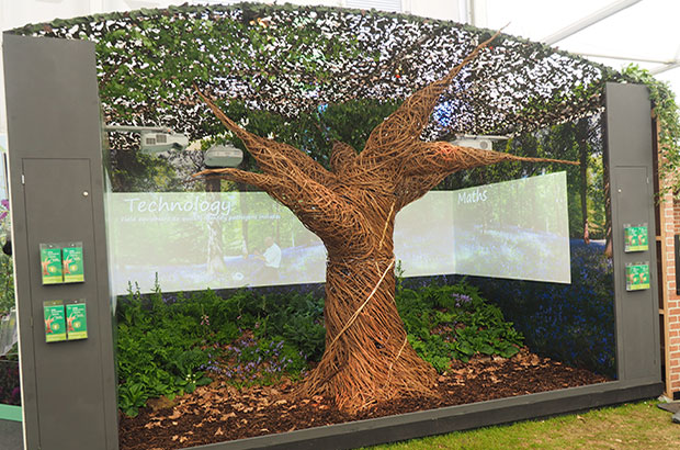 Chelsea Flower Show exhibit