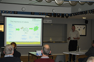 Image of presentation at pig roadshow